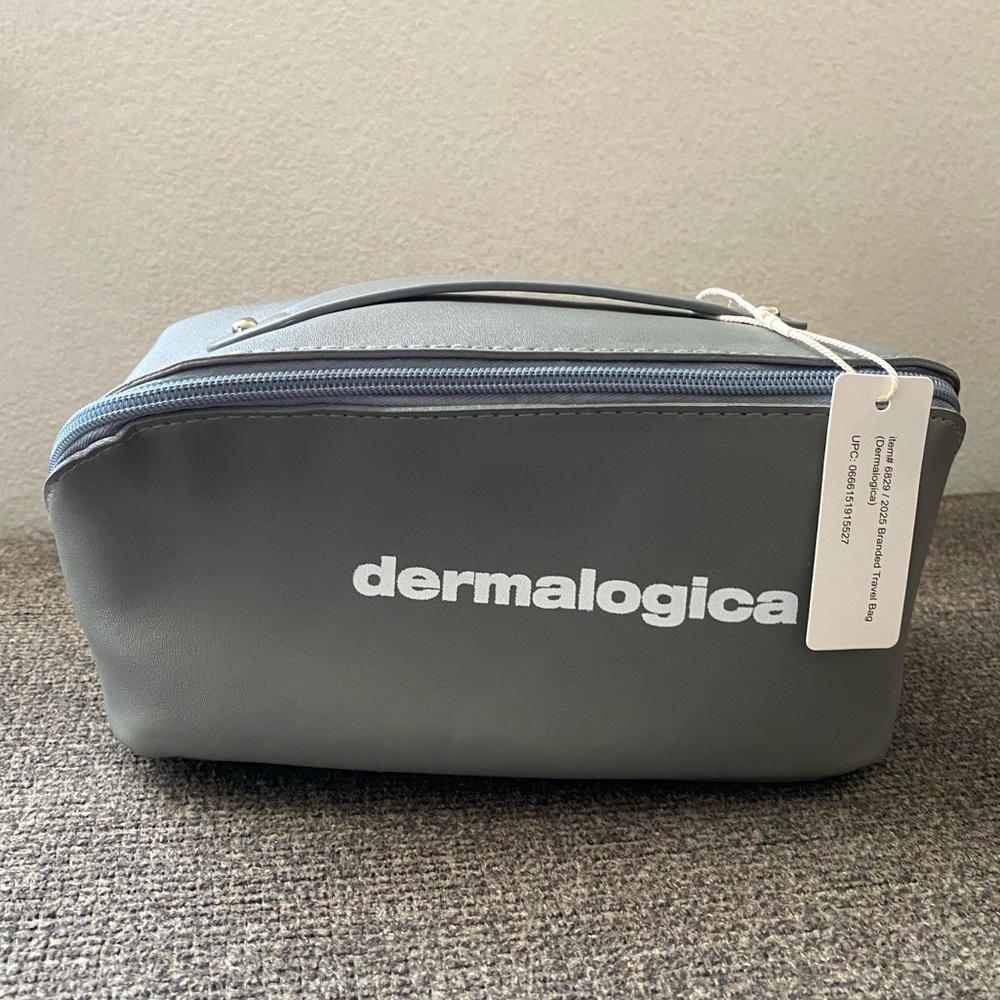 Dermalogica Charcoal Gray 2025 Branded Travel Bag